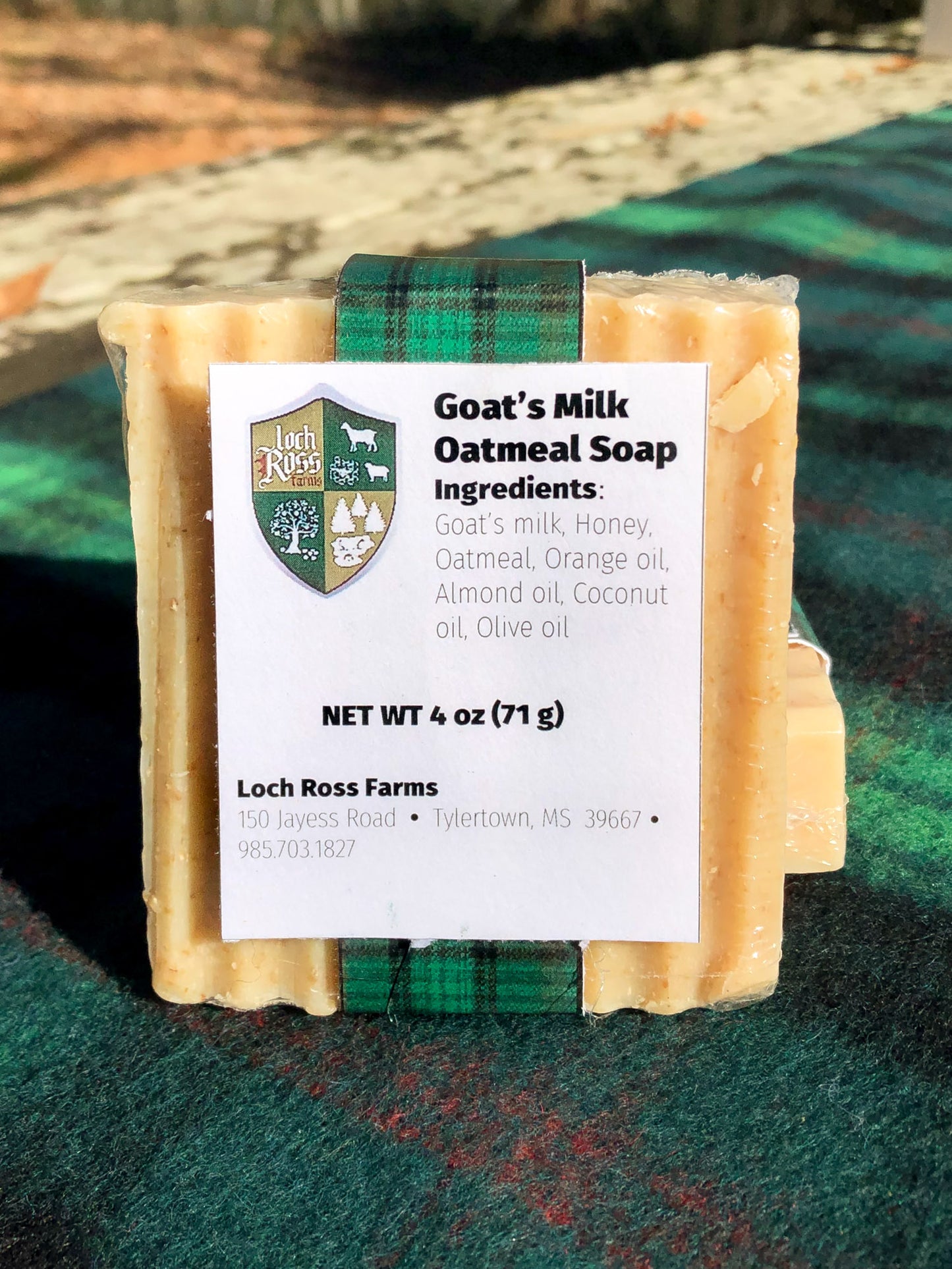 Oatmeal Goat's Milk Soap