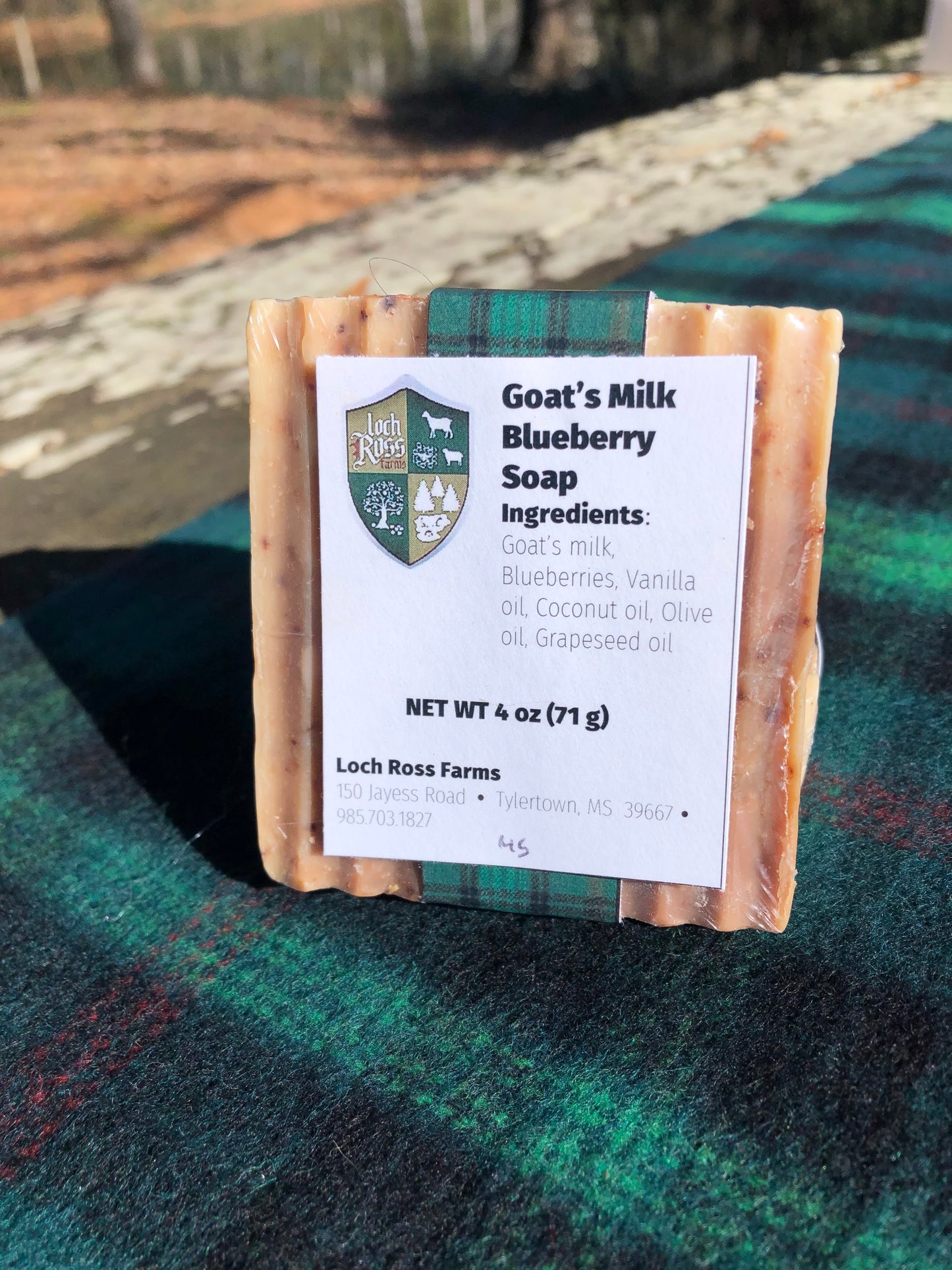 Blueberry Goat's Milk Soap