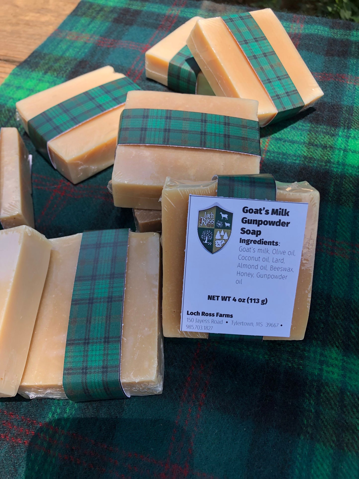 Gunpowder Goat's Milk Soap