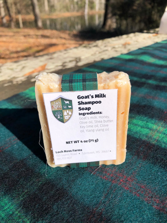 Shampoo Bar Goat's Milk Soap