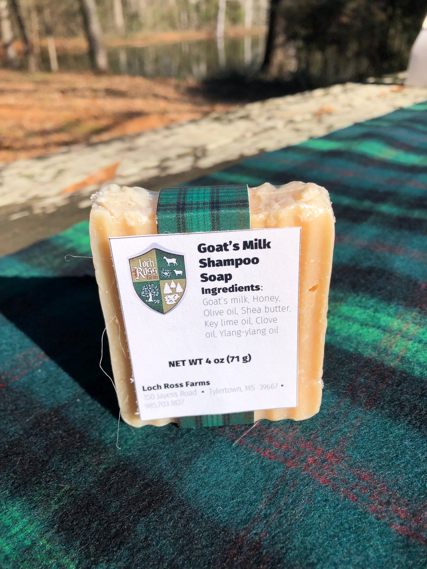 Shampoo Bar Goat's Milk Soap