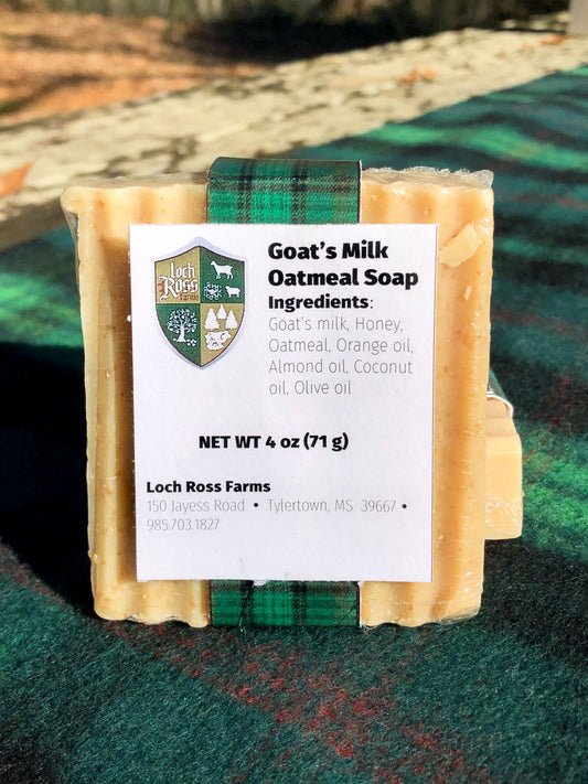 Goat's Milk Soap - Oatmeal