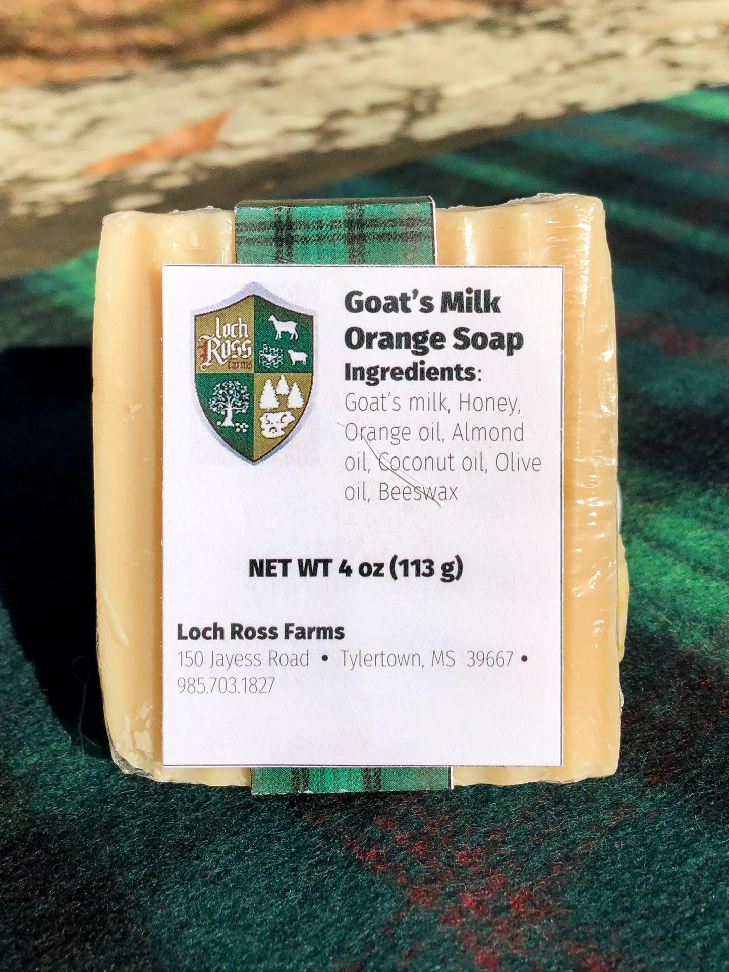 Orange Goat's Milk Soap